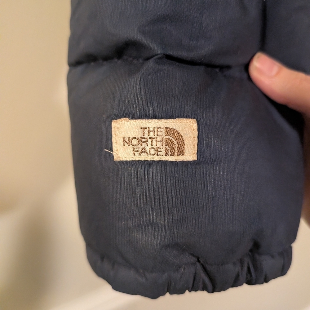 Vintage 70s The North Face Navy Puffer Size M - Picture 7 of 10